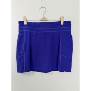 Athleta Purple Blue Skort Skirt Athletic Skort Women Size Small Performance Golf